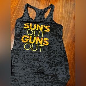racer back tank top